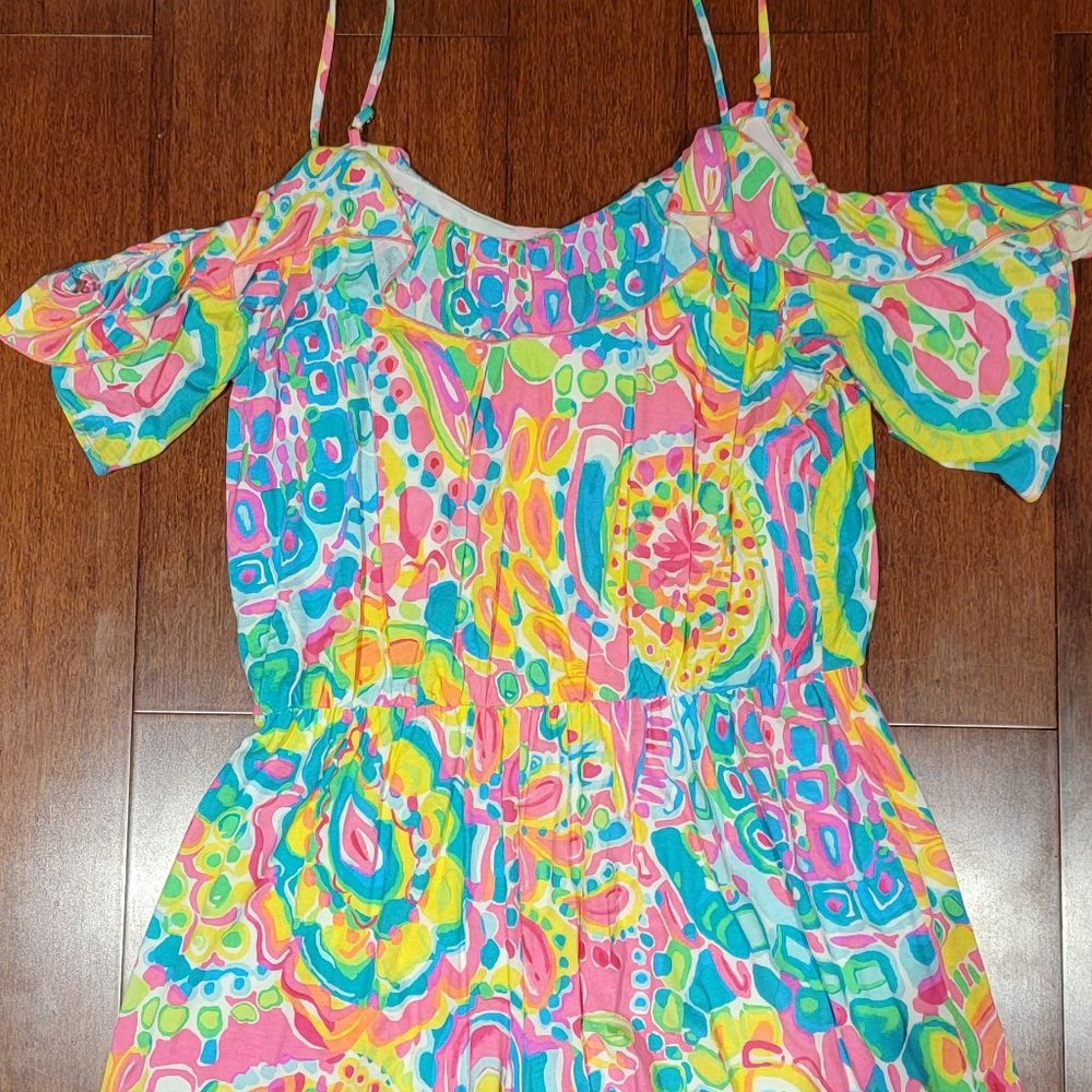 Lilly Pulitzer Romper. Free gift w/ purchase